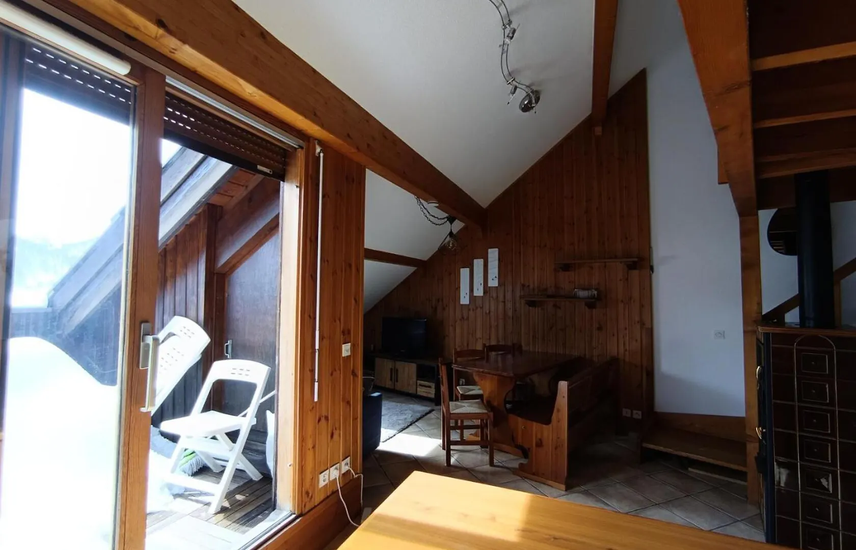 Apartment Residence Palathium - Grand Appartement Duplex Pour 4 A 6 Personnes - Terrasse Tropezienne Plein Sud - Vue Pistes. Mae-8354 Montgenevre France