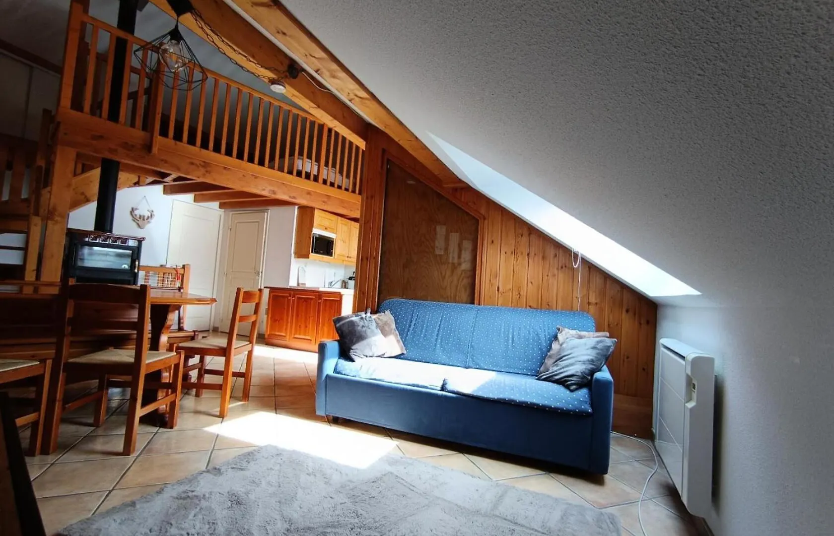 Apartment Residence Palathium - Grand Appartement Duplex Pour 4 A 6 Personnes - Terrasse Tropezienne Plein Sud - Vue Pistes. Mae-8354 Montgenevre France