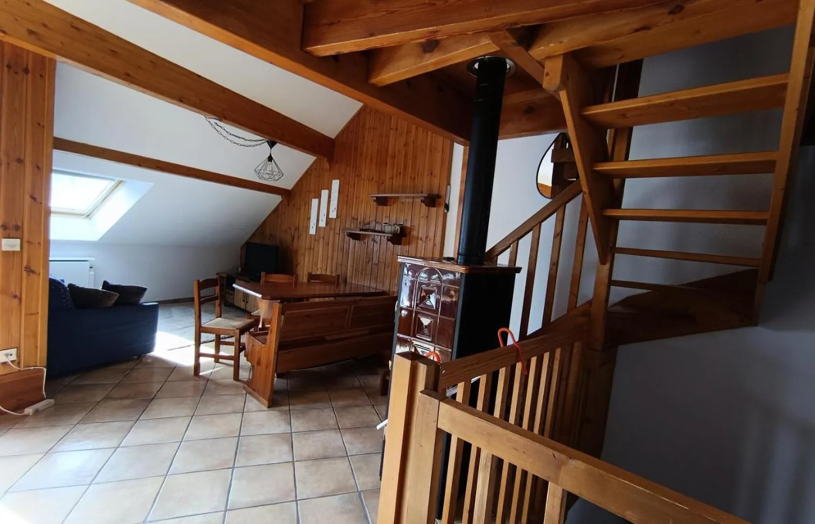 Residence Palathium - Grand Appartement Duplex Pour 4 A 6 Personnes - Terrasse Tropezienne Plein Sud - Vue Pistes. Mae-8354 Montgenevre